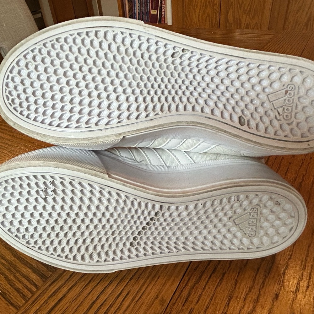 Adidas Bravada 2.0 White Platform Canvas Sneakers Size 6 - Picture 7 of 8